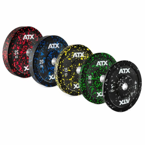 ATX® COLOR SPLASH BUMPER PLATES 150 KG VORTEILSPAKET!