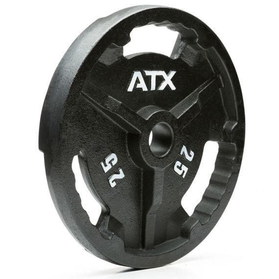 ATX® HANTELSCHEIBEN 3-GRIP - Guss - 50 mm