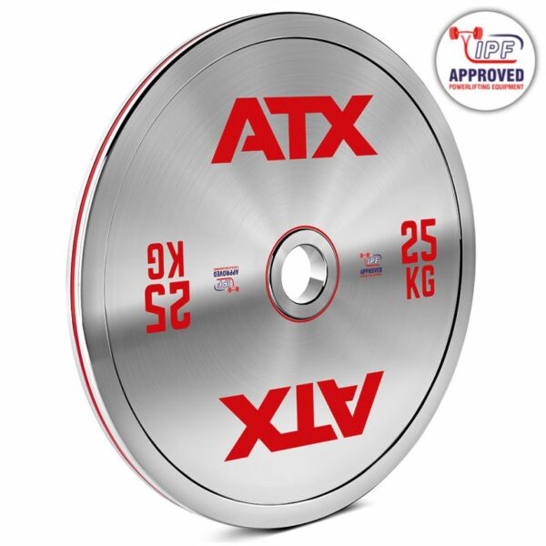 ATX® CALIBRATED STEEL PLATES CS - 5 BIS 25 KG