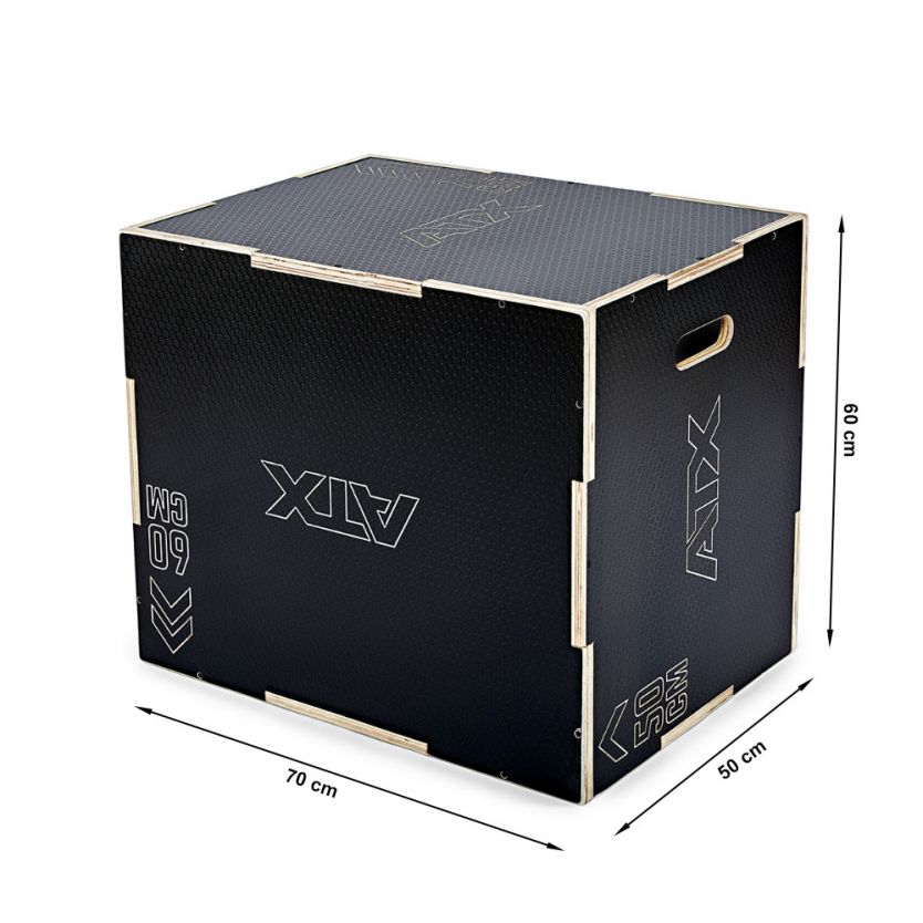 ATX® Plyobox Holz schwarz