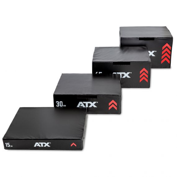 ATX® SOFT PLYOBOX SET AUS HARTSCHAUM - 4 - TEILIG