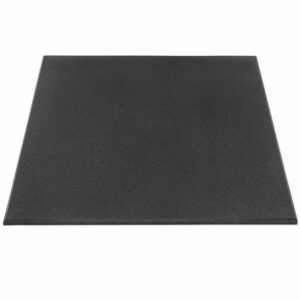 GYMFLOOR® Granulat Bodenschutzplatte - Premium Extra fein - 1000 x 1000 x 15 mm